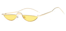 Load image into Gallery viewer, Women semicircle sunglasses