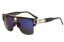 Load image into Gallery viewer, Men semi rimless sunglasses