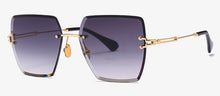 Load image into Gallery viewer, Women square rimless sunglasses
