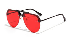 Load image into Gallery viewer, Unisex half frame sunglasses
