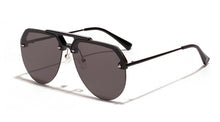 Load image into Gallery viewer, Unisex half frame sunglasses
