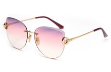 Load image into Gallery viewer, Women cat eye sunglasses
